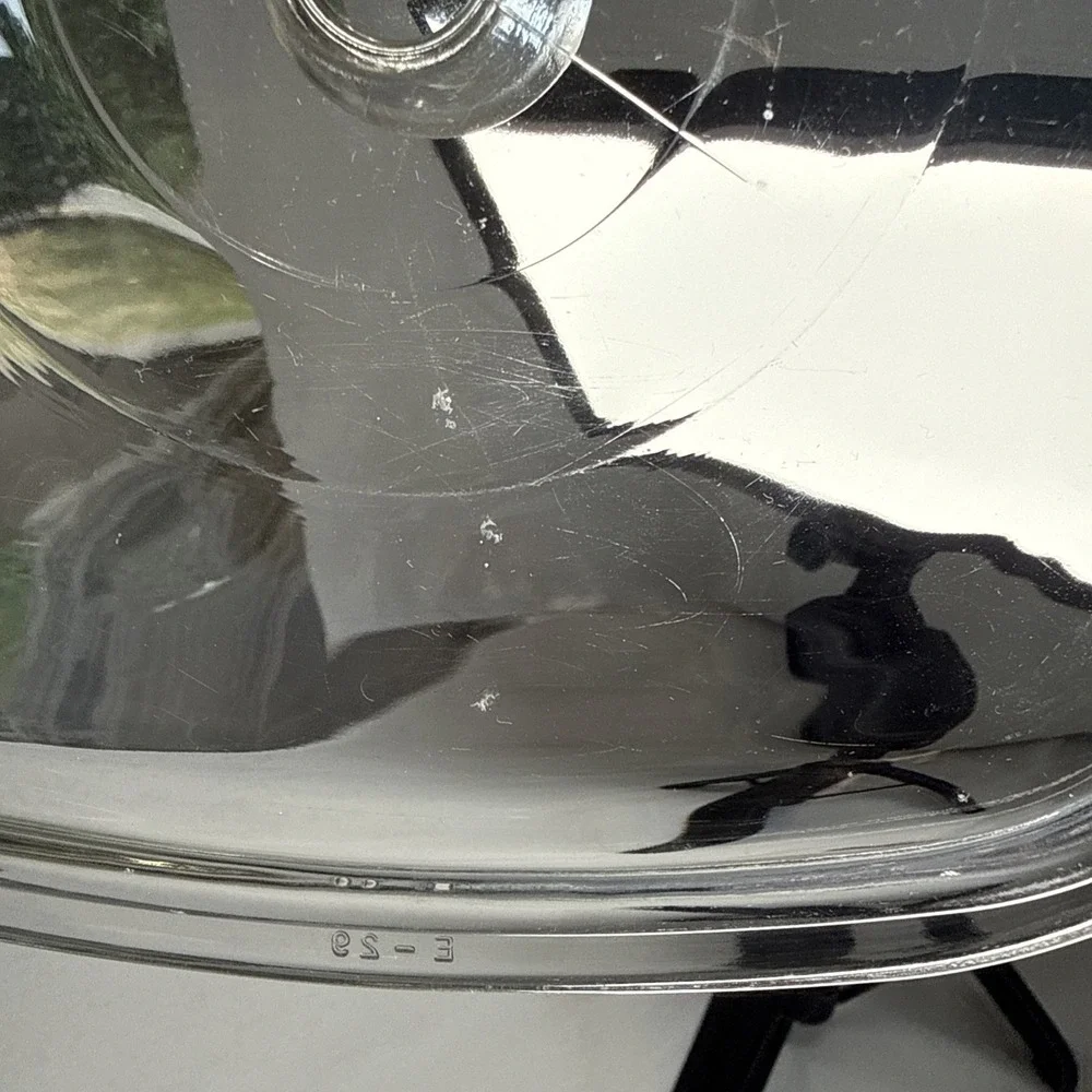 Pyrex Clear Glass Replacement Lid Fits 6.5